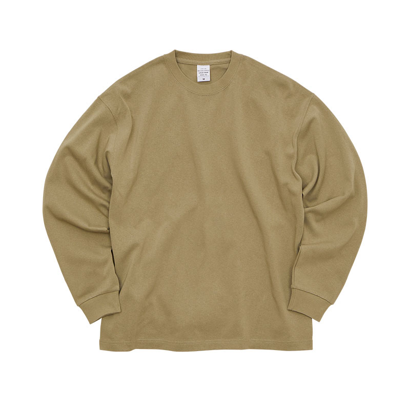 9.1オンス マグナムウェイト ビッグシルエット ロングスリーブ Tシャツ（2.1インチリブ）