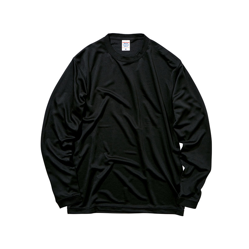 4.7オンス ドライシルキータッチ ロングスリーブ Tシャツ（ローブリード）